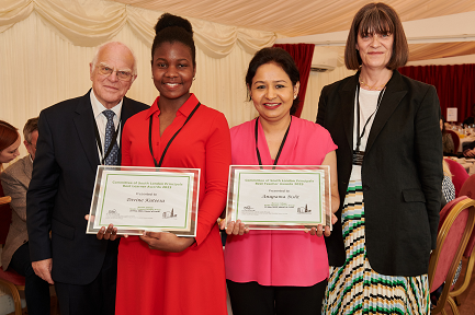 Merton College Engineering student Divine is awarded Best Learner at House of Lords